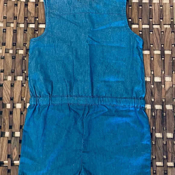 7 for all mankind denim romper - Picture 2 of 4